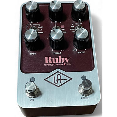 Universal Audio Used Universal Audio RUBY TOP BOOST AMPLIFIER '63 Guitar Preamp