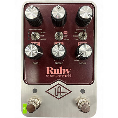Used Universal Audio RUBY TOP BOOST AMPLIFIER '63 Guitar Preamp