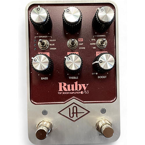 Universal Audio Used Universal Audio RUBY TOP BOOST Effect Pedal