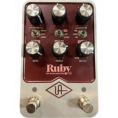 Used Universal Audio Ruby '63 Effect Pedal