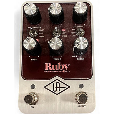 Universal Audio Used Universal Audio Ruby Effect Pedal