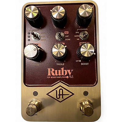 Used Universal Audio Ruby Effect Pedal