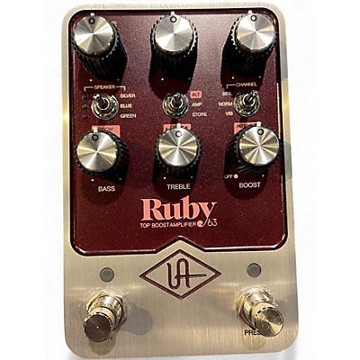 Used Universal Audio Ruby Effect Pedal