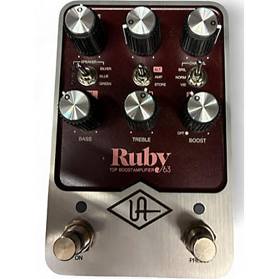 Used Universal Audio Ruby Effect Pedal