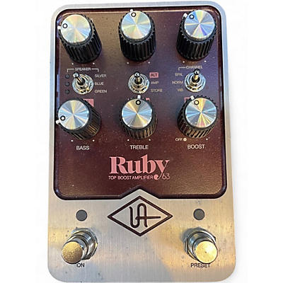 Used Universal Audio Ruby Effect Pedal