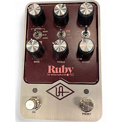 Used Universal Audio Ruby Effect Pedal