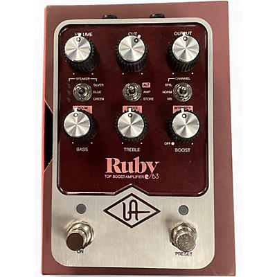 Used Universal Audio Ruby Effect Pedal