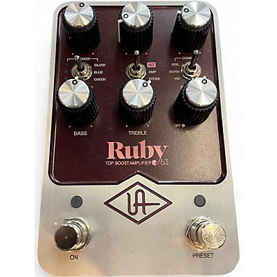 Used Universal Audio Ruby Guitar Preamp