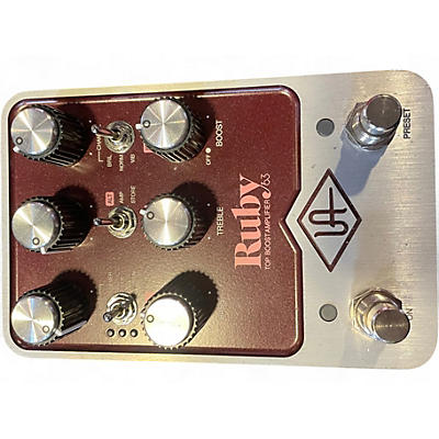 Used Universal Audio Ruby Pedal Effect Processor