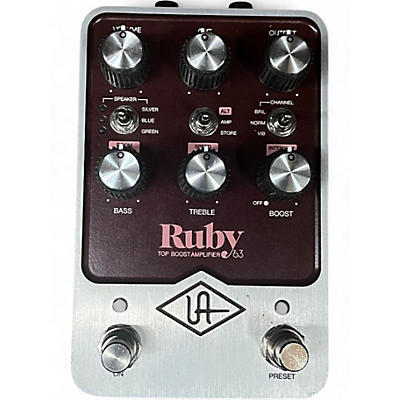 Used Universal Audio Ruby Pedal Pedal