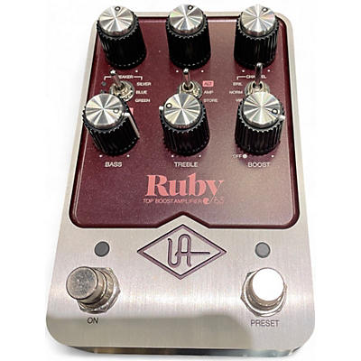 Used Universal Audio Ruby Top Boost '63 Effect Pedal