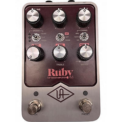 Used Universal Audio Ruby Top Boost Amplifier '63 Guitar Preamp