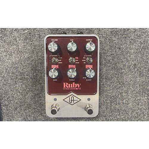 Universal Audio Used Universal Audio Rudy UAFX '63 TOP BOOST Effect Pedal