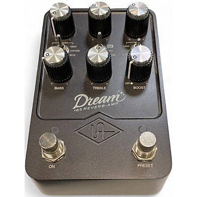 Used Universal Audio UAFX DREAM 65 REVERB AMP  Effect Pedal