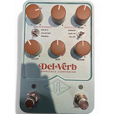 Used Universal Audio UAFX Del-Verb Ambience Companion Effect Pedal