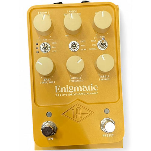Used Universal Audio UAFX ENIGMATIC Solid State Guitar Amp Head