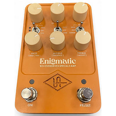 Used Universal Audio UAFX Enigmatic '82 Overdrive Special Guitar Preamp