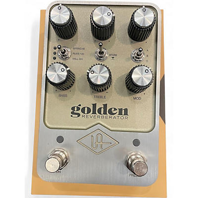Used Universal Audio UAFX Golden Reverberator Effect Pedal