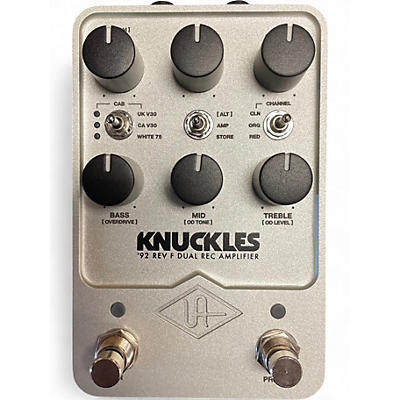 Used Universal Audio UAFX Knuckles 1992 Rev F Dual Rec Amp Effect Pedal