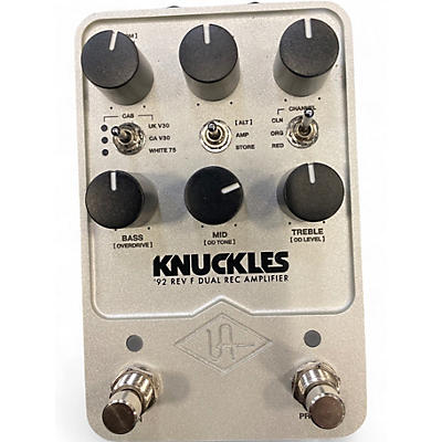 Used Universal Audio UAFX Knuckles '92 Rev F Dual Rec Amplifier Effect Pedal