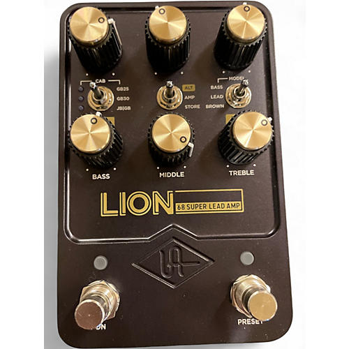 Used Universal Audio UAFX Lion '68 Super Lead Amp Effects Pedal Effect Pedal