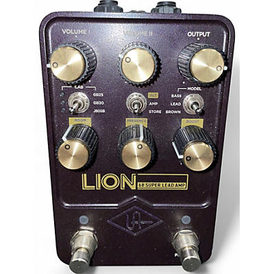 Used Universal Audio UAFX Lion '68 Super Lead Amp effects pedal Effect Processor