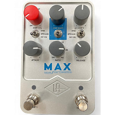Used Universal Audio UAFX MAX Preamp and Dual Compressor Effect Pedal