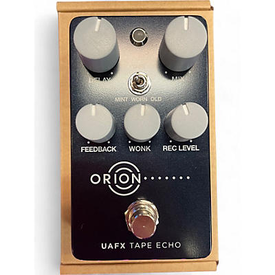 Used Universal Audio UAFX ORION TAPE ECHO Effect Pedal