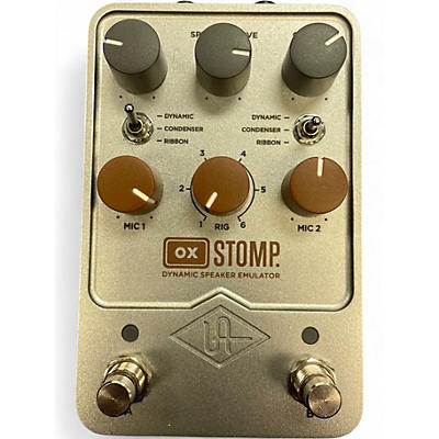 Used Universal Audio UAFX OX Stomp Effect Pedal