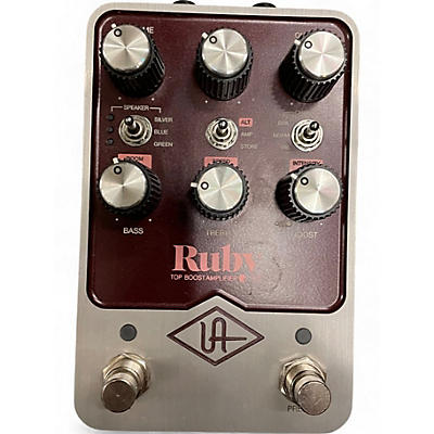 Universal Audio Used Universal Audio UAFX RUBY 63 Guitar Preamp