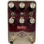 Used Universal Audio UAFX Ruby '63 Top Boost Amplifier Guitar Preamp