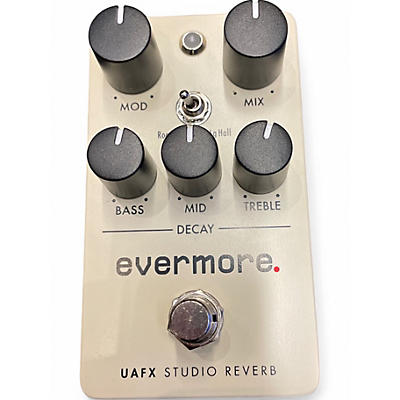 Used Universal Audio UAFX studio reverb evermore Effect Pedal