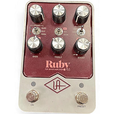 Universal Audio Used Universal Audio UAFX63 Ruby Effect Pedal