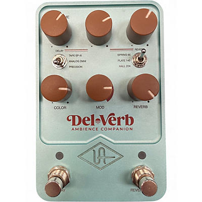 Used Universal Audio UAXF Del-Verb Ambience Companion Effect Pedal