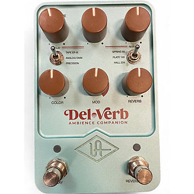 Used Universal Audio del verb Effect Pedal