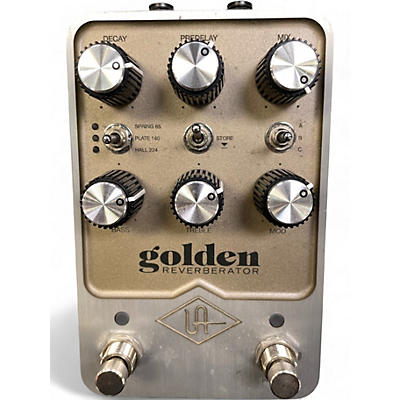 Used Universal Audio golden reverberator Effect Pedal