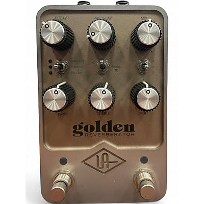 Used Universal Audio golden reverberator Effect Pedal