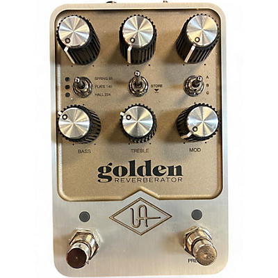 Used Universal Audio golden reverberator Effect Pedal