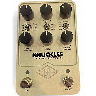 Used Universal Audio knuckles Effect Pedal