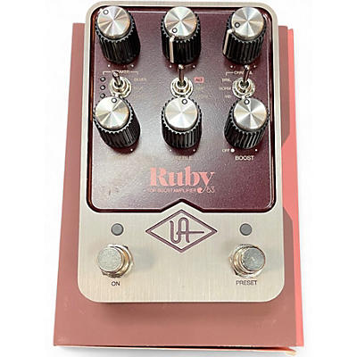 Used Universal Audio ruby Effect Pedal