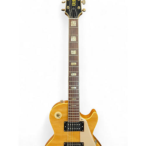 Used Univox GIMMIE AMBER Solid Body Electric Guitar AMBER