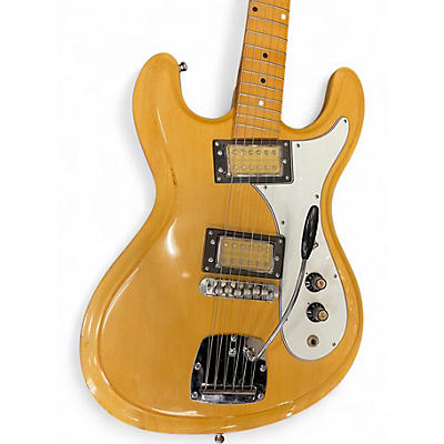 Used Univox HI-FLIER Natural Solid Body Electric Guitar