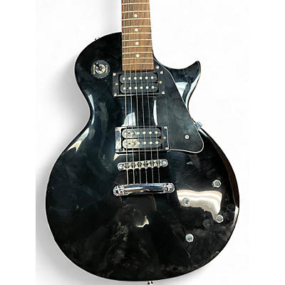 Used Univox LES PAUL STYLE Black Solid Body Electric Guitar