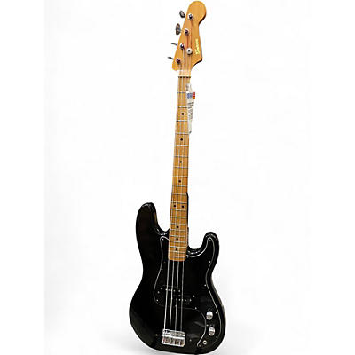 Used Univox PRESCISION STYLE Black Electric Bass Guitar