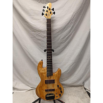 Used VALIANT GUITARS TNT5 Natural Electric Bass Guitar
