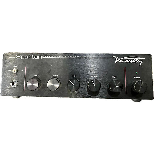 Used VANDERKLEY SPARTAN 1600W Bass Amp Head