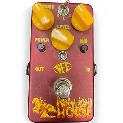 Used VFE Firey Red Horse Effect Pedal