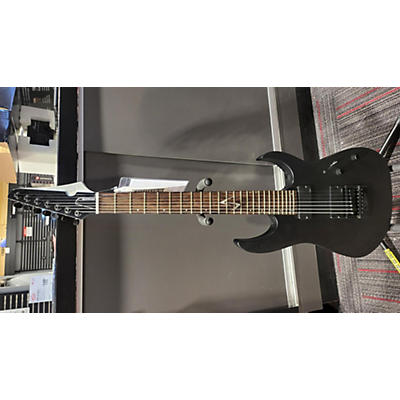 Used VGS VSM-120 Soulmaster 7 String Black Solid Body Electric Guitar