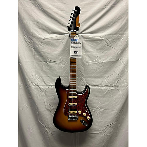 Used VICERS S STYLE 2 Color Sunburst Solid Body Electric Guitar 2 Color Sunburst