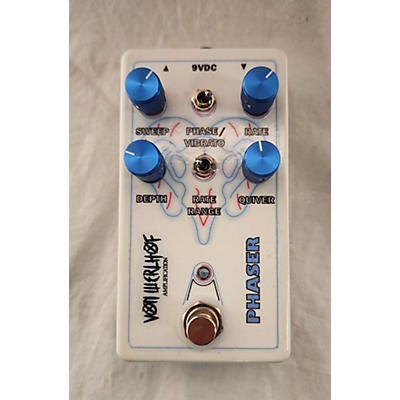 Used VON WERLHOF PHASER Effect Pedal